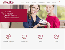 Tablet Screenshot of effectica.pl